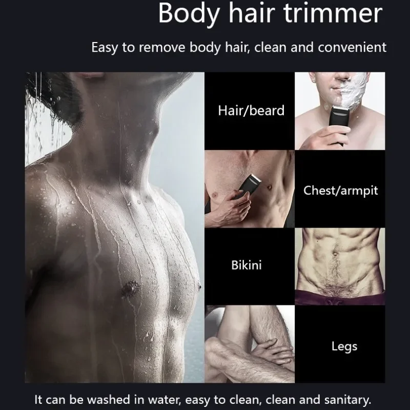 Electric Shaver Men Timmer for Intimate Areas Body Groomer