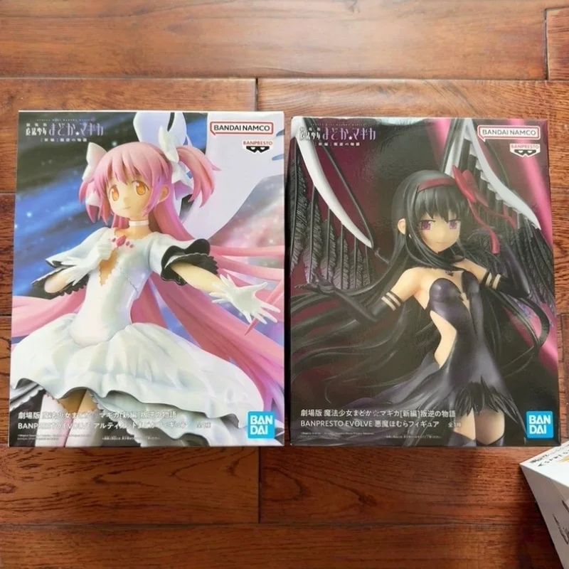 Madoka Anime Figures, Kaname Madoka Figure, Akemi Homura Figure, Anime Model, Figurine, PVC, Collection, Desktop, Ornaments, 20cm