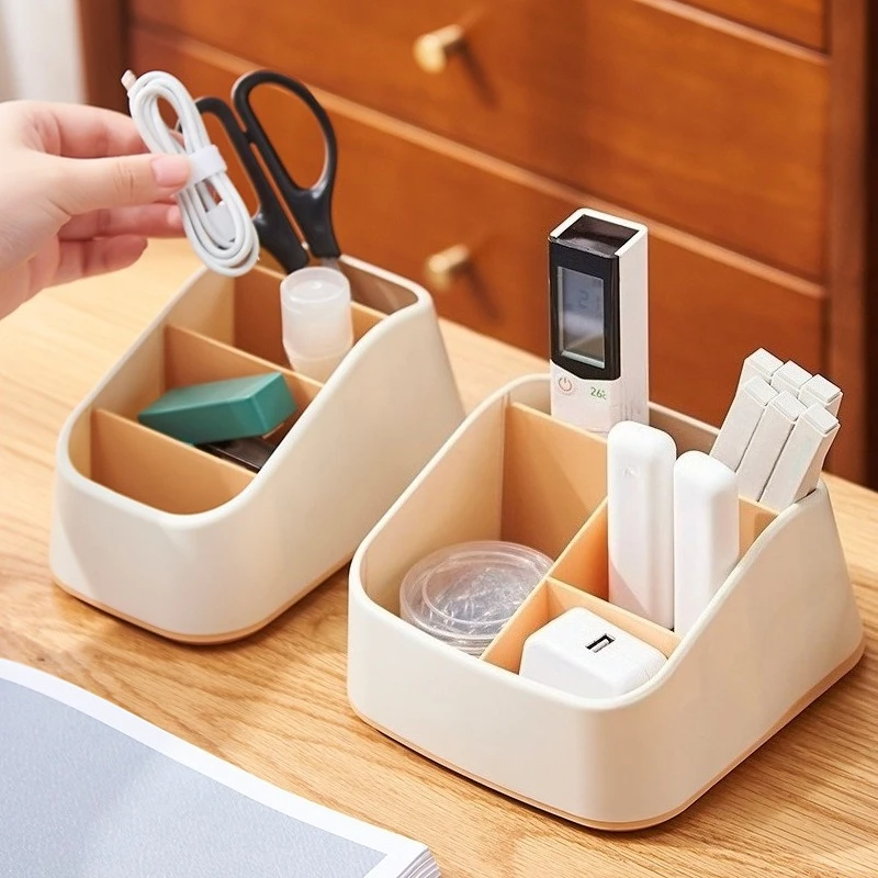 Desktop Miscellaneous Storage Box, Key Stationery Remote Control Phone Storage Box, Back To School Season Storage Basket