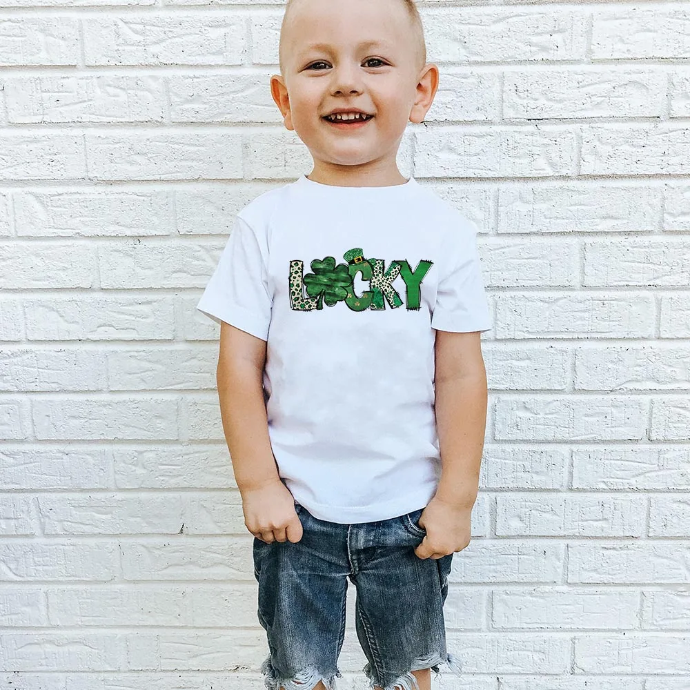 Kids' Lucky St. Patrick's Day Shirt 1