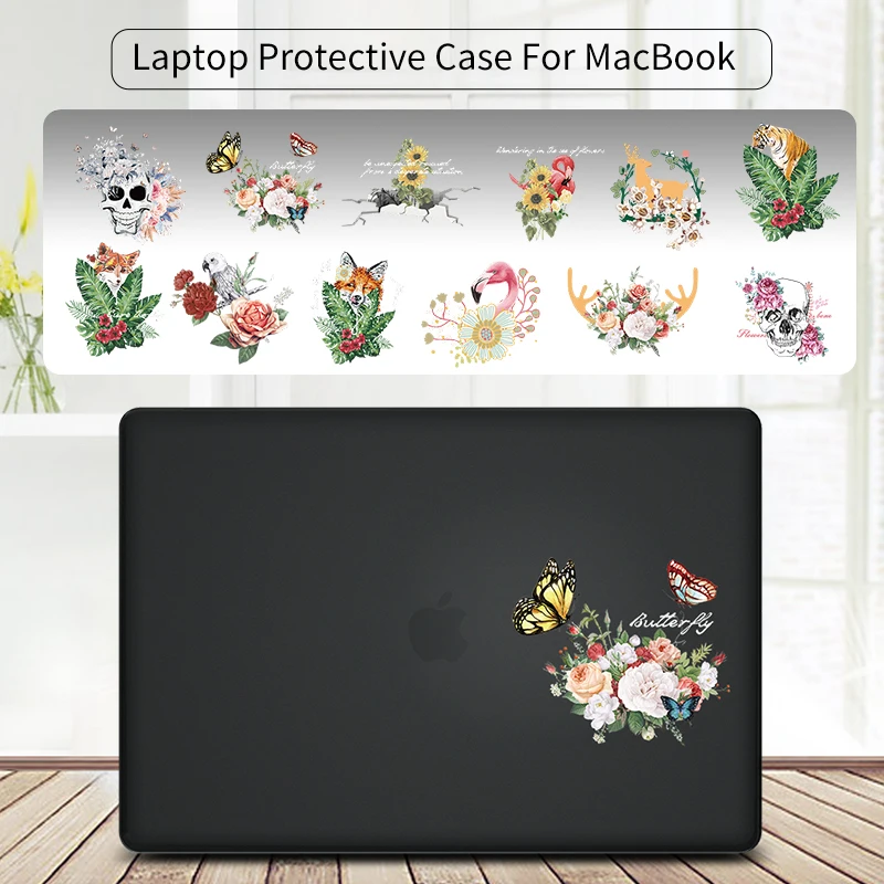 Macbook Pro14 용 노트북 케이스, A2442, A2485, M2 Pro16 노트북 스킨, Macbook Air A2337, A2338 보호 커버