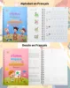 French Magic Practice Copybook Free Pen Preschools Kids Calligraphy Notebook Children Reusable Français Writing Book Ages 3-8 2