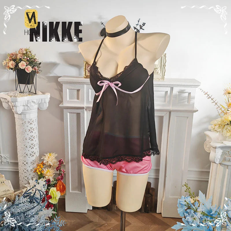 Pigiama Carino Rapi, Costume Cosplay Completo, Uniforme da Donna per Halloween e Feste di Carnevale HCos - immagine 3