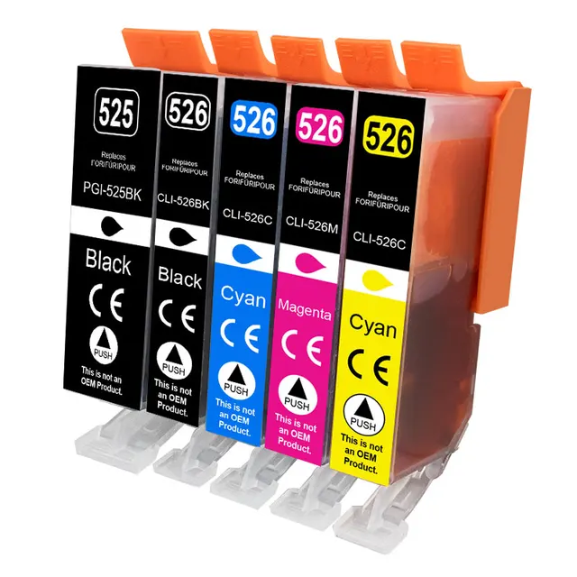 40x Tinte Für CANON MG5100 MG5150 MG5200 MG5350 MG5250 MX885 MX715 + Chip
