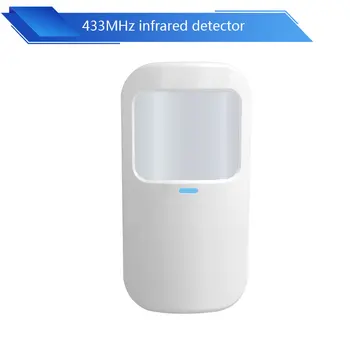 433MHz Wireless Pet-immunity PIR Motion Sensor Detector 15kg Pet Immune EV1527 Code Smart Home Security Host Alarm Accessories 1