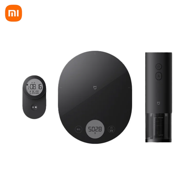 

Xiaomi Mijia 3 In1 Kitchen Tool Set Electronic Kitchen Scale Smart Home Smart Timer Work In Mi Home App Electric Wine Opener