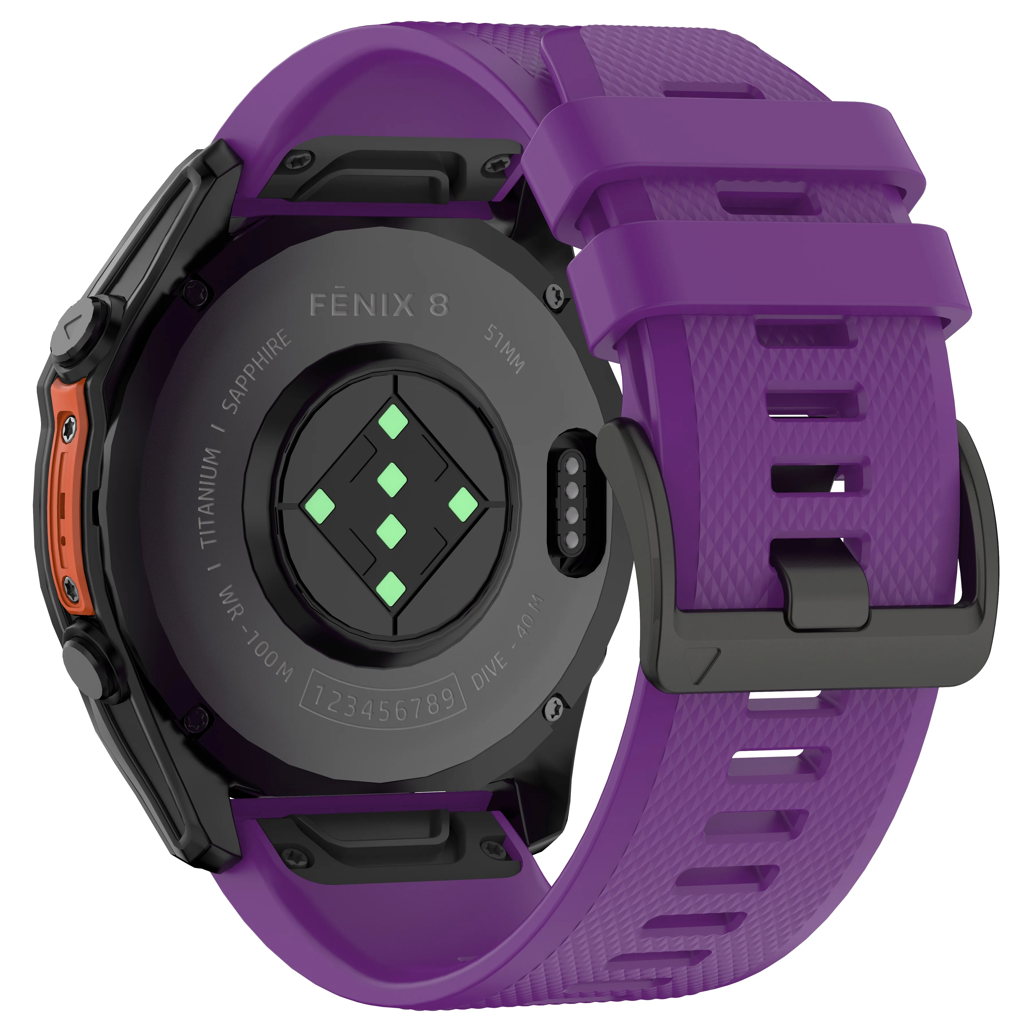 Premium Silicone QuickFit Strap - Durable and Versatile Watch Band Replacement