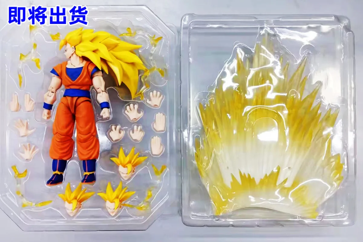 Dragon Ball Figura Anime Brinquedos, Demoniacal Fit, SHF Son Goku, Super  Saiyajin 3 Figuras, Tempestade Dourada, 6 - AliExpress