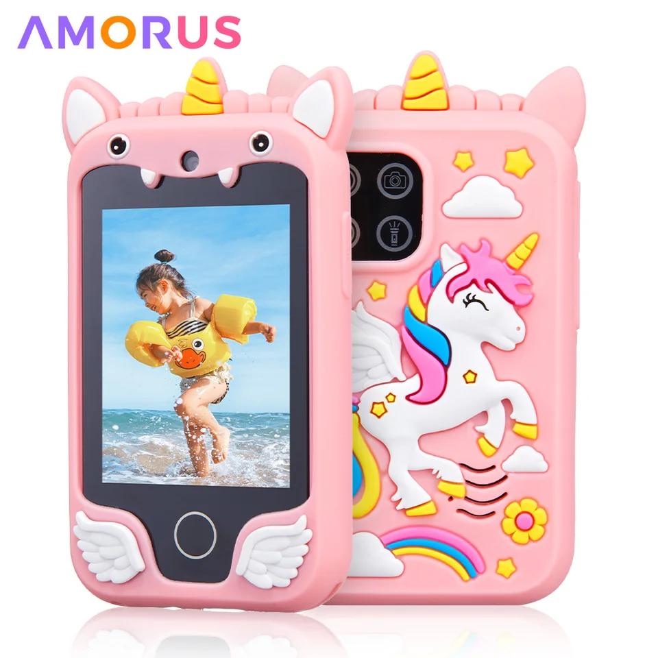 Kids Unicorn Smartphone Digital Camera MP3 Player