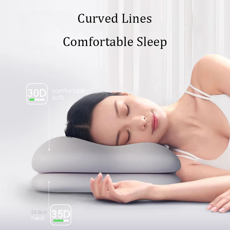 Ergonomic Memory Foam Pillow for All Sleep Positions, Multi-Zone Support, Zero Pressure, Deep Sleep, Neck Pain Relief 4