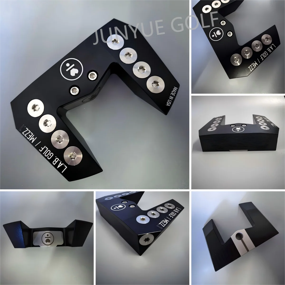 LAB GOLF Big Black，Blue, Orange Bull golf putter MEZZ.1 automatic balancing club face return putter 3