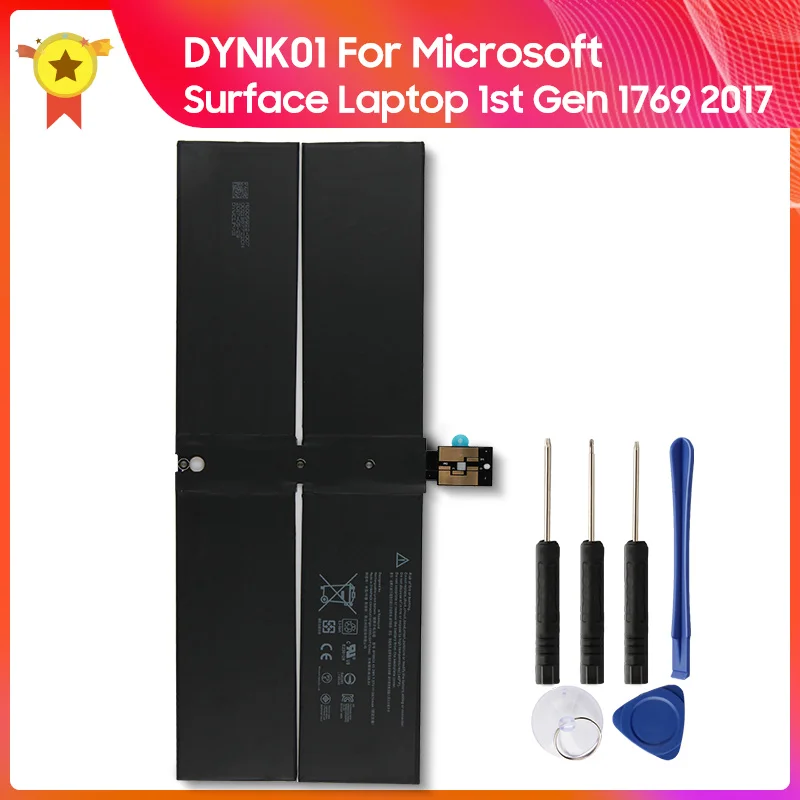 

Replacement Battery DYNK01 for Microsoft Surface Laptop 1st Gen 1769 2017 G3HTA036H 5970mAh Quality Products 8.8V +Tool