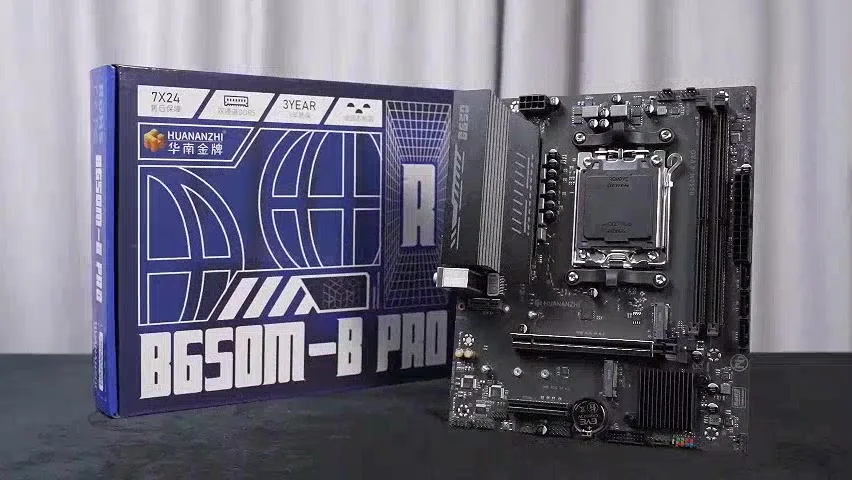 HUANANZHI B650M B PRO AMD AM5 Motherboard Support Ryzen R5 R7 7000