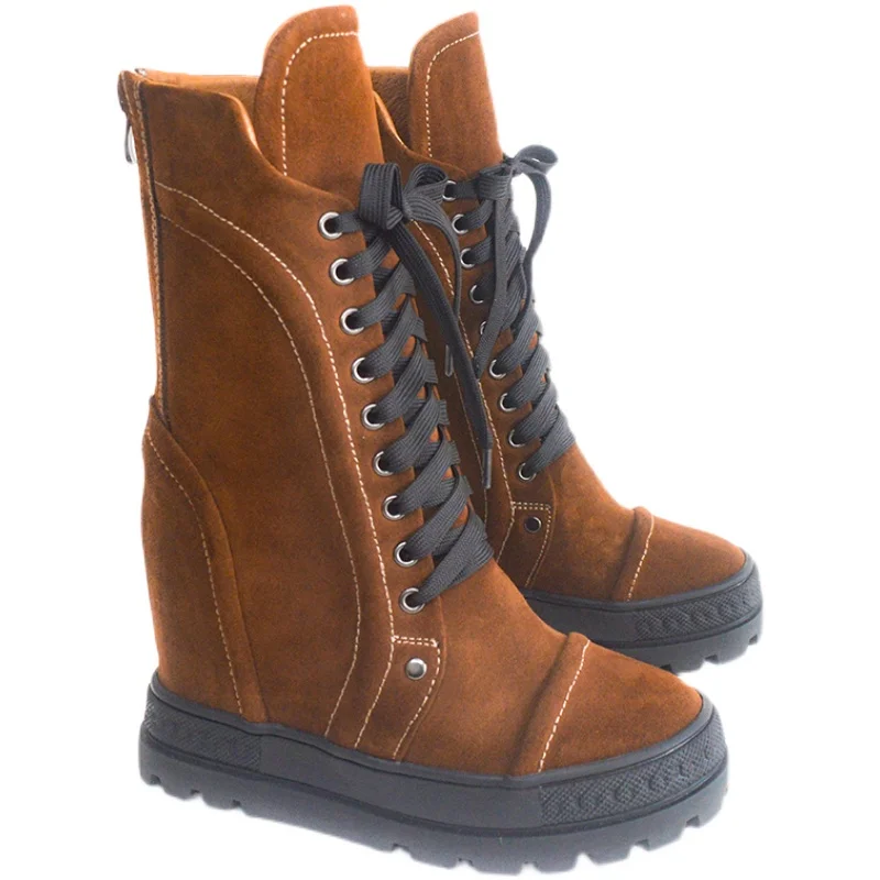 lace up and buckle boots