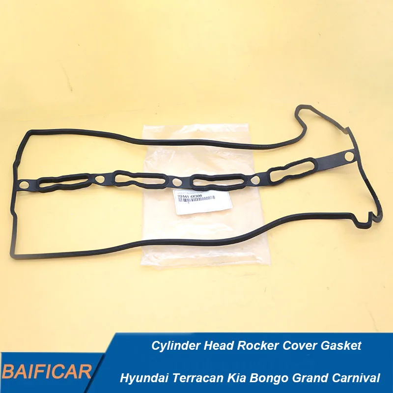 Baificar Genuine Cylinder Head Rocker Cover Gasket 22441-4X300 For Hyundai Terracan Kia Bongo Grand Carnival