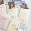 MINKYS 10pccs/Pack Kawaii Black Cat 3 inch Photocard Holder Photo Card Envelope Storage Bag Paper Collect Bag School Stationery 5