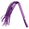 PU Leather Horse Whip,49CM Bull Whip Horse Riding Whip,Handle with Wrist Strap 4
