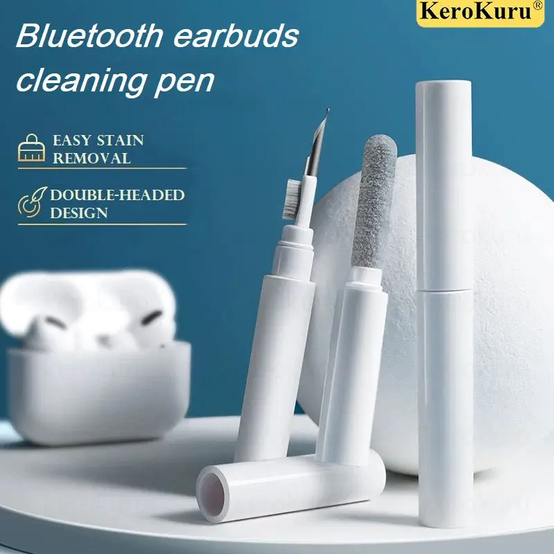 

Bluetooth Earphones Cleaning Tool for Airpods Pro 3 2 1 Durable Earbuds Case Cleaner Kit Clean Brush Pen for Xiaomi Airdots 3Pro