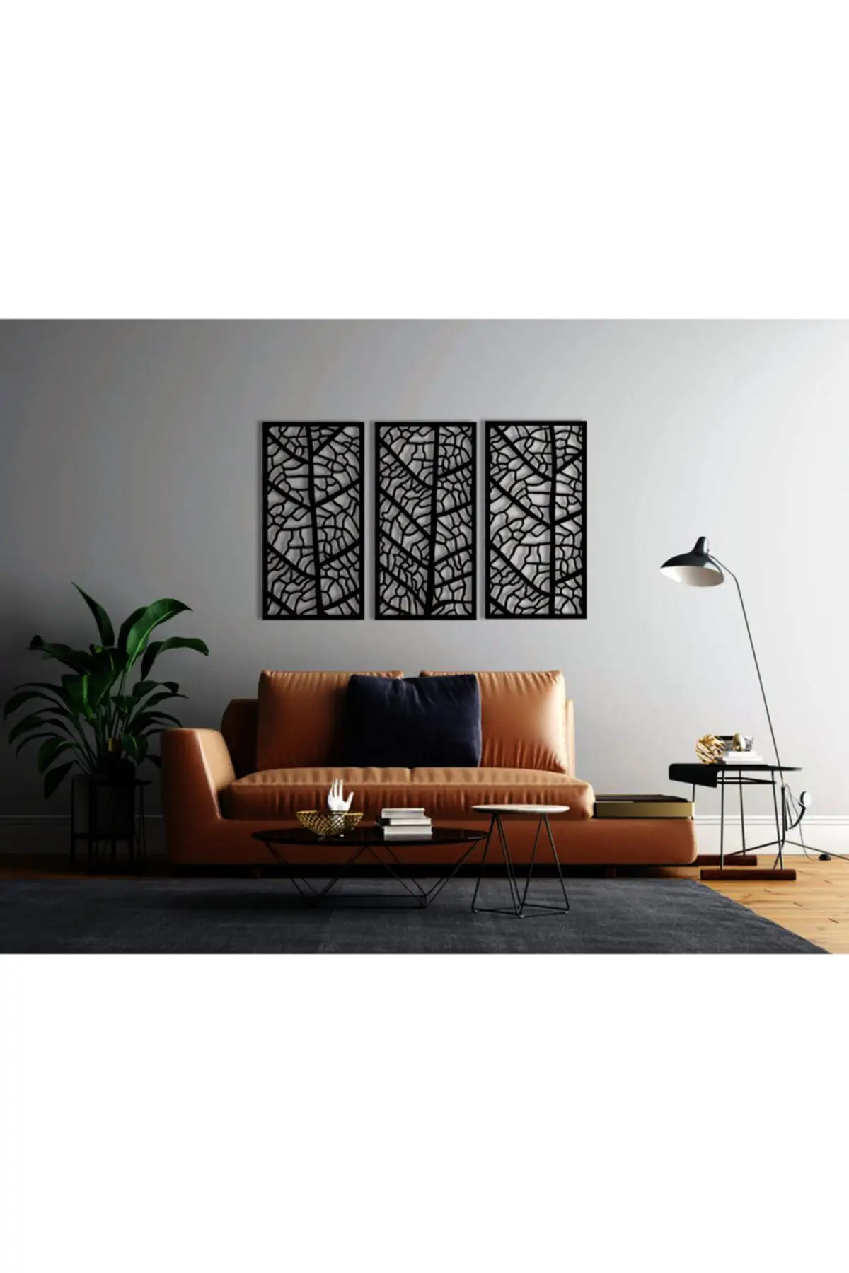 Black Wooden Wall Decor Picture Laser Cut Decal Ornament Table Gift Ideas MDF Decorative Painting Home Office Room Design | Дом и сад