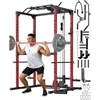 Power Cage Power Racks for Home Gym with Pulley System 1200LBS Weight Capacity MultiFunctional Squat Rack for Strength Workout 1