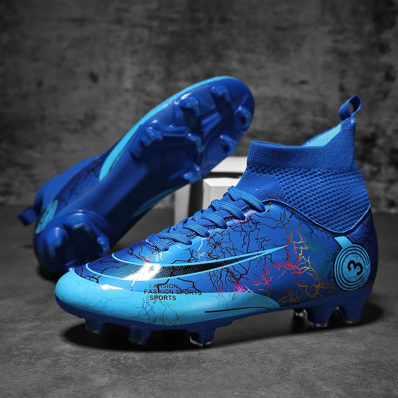 Long Spikes Society Herren Fußball Indoor Rasentraining Fast Field Boots Cleats Mann Turnschuhe Futsal Fußballschuhe_voghion.com