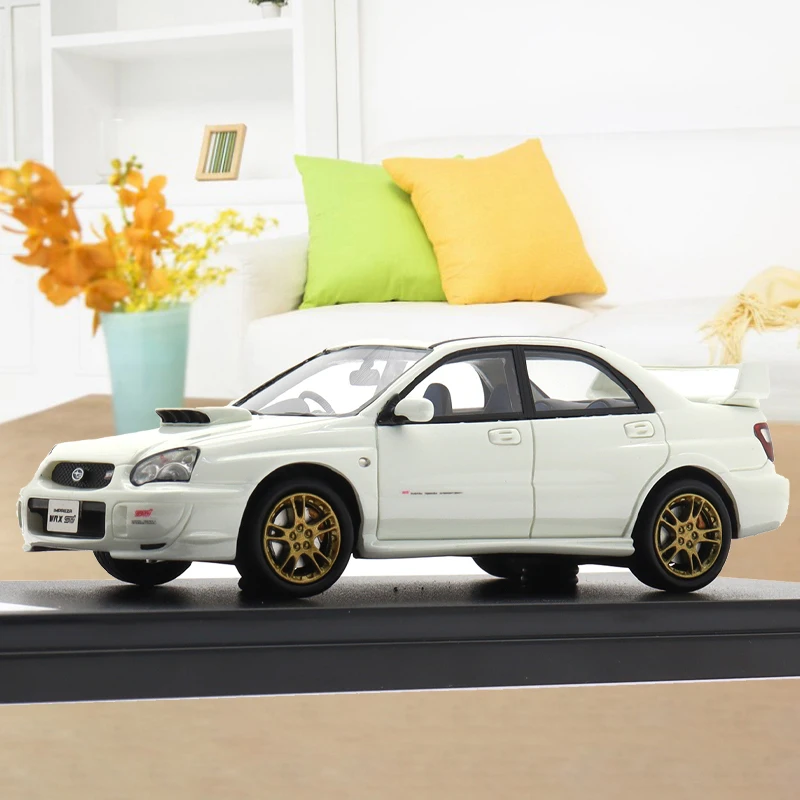 CAR-NEL 1/43 【スバル インプレッサ WRX STI S203】 1/43 Kyosho Subaru Impreza S203 Gray Resin Car Model