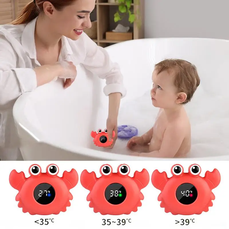 

Детский измеритель температуры для ванны, цифровой измеритель температуры для детской ванны с дисплеем