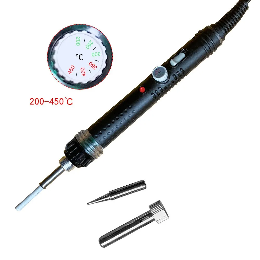 Electric Soldering Iron Set 60W Adjustable Temperature