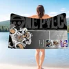 Anime One piece luffy Microfiber Beach Towel Absorbent Quick dry Soft Yoga Swimming Resort Mountain Climbing Towel 6