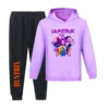 KPop Demon Hunters Hoodies Girls Boy Casual Tops Set Graphic Sweatshirt Fashion Pullover K-Pop Demon Hunters Kids Clothes