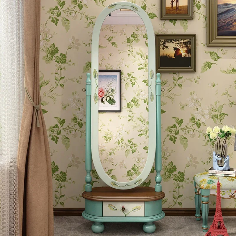 Modern Vanity Mirror Estetica Full Body Girls Twisted Wonderland Mirror Makeup Luxury Big Floor Spiegel Wand Decorazioni Per La Casa