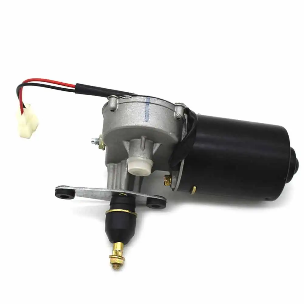 Spazzole tergicristallo 12V Motore tergicristallo elettrico disossato Motore tergicristallo elettrico con interruttore Accessori tergicristallo triciclo bici elettrica - immagine 4