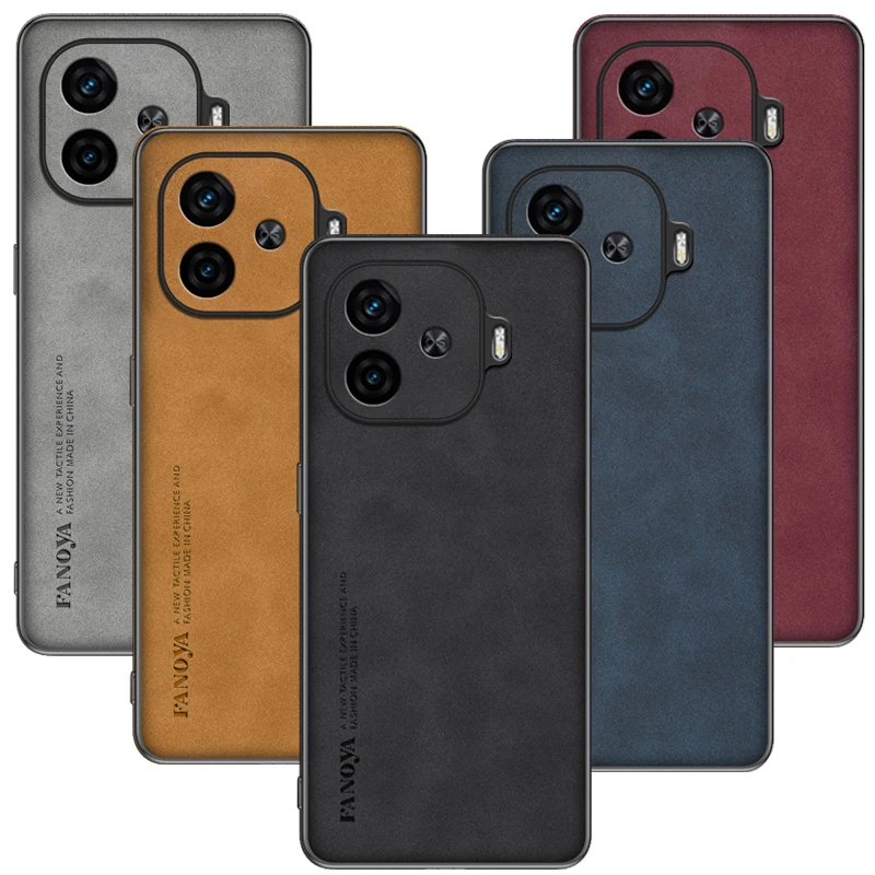 Frosted Leather Skin Anti-Shock Hard Plastic Cover Case