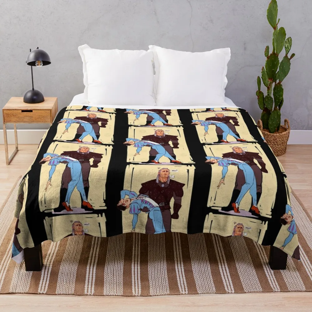 

Geralt and DandelionThrow Blanket Decorative Throw Blanket