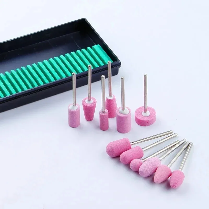Premium Nail Art Drill Bits Set for Gel Tip Grinding and Polishing
