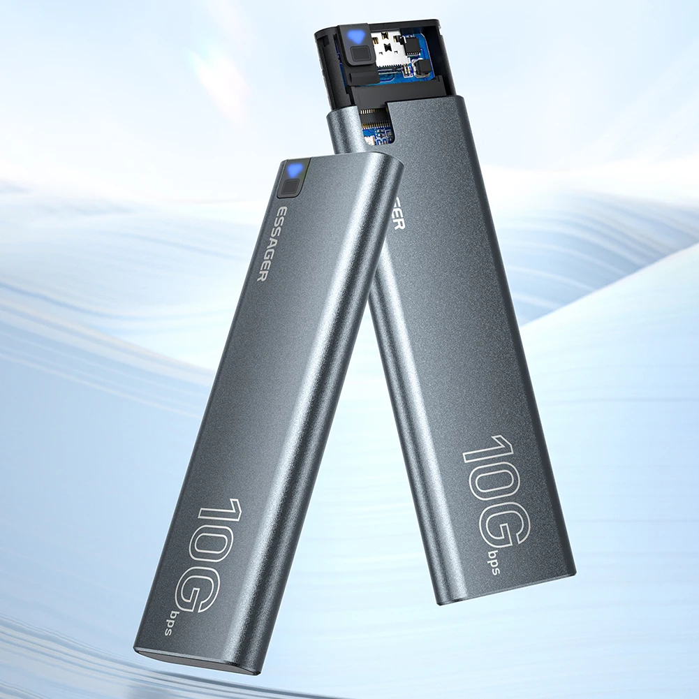  ϵ ̺ ڽ, M.2 SATA NVMe SSD ̽, 10Gbps ӵ, USB 3.2 C Ÿ ,  ޴ ϵ ũ ڽ, ϵ ̺ Ŭ