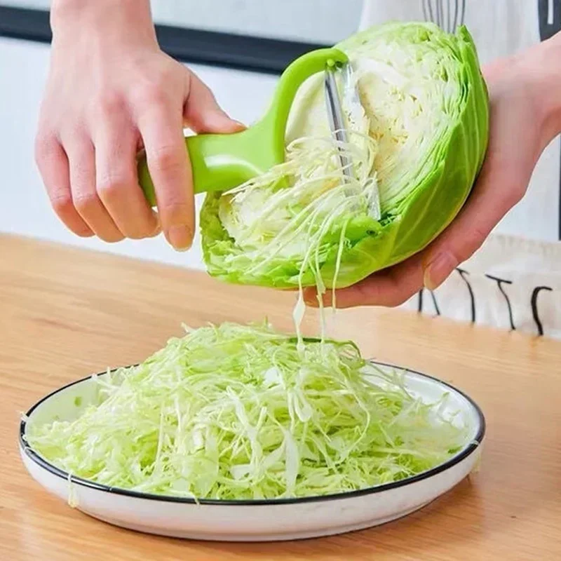 Cabbage Peeler Peeler Knife Cutter Stainless Steel Knife Cabbage Graters Shredder Fruit For Making Coleslaw Salad Kitchen Tools