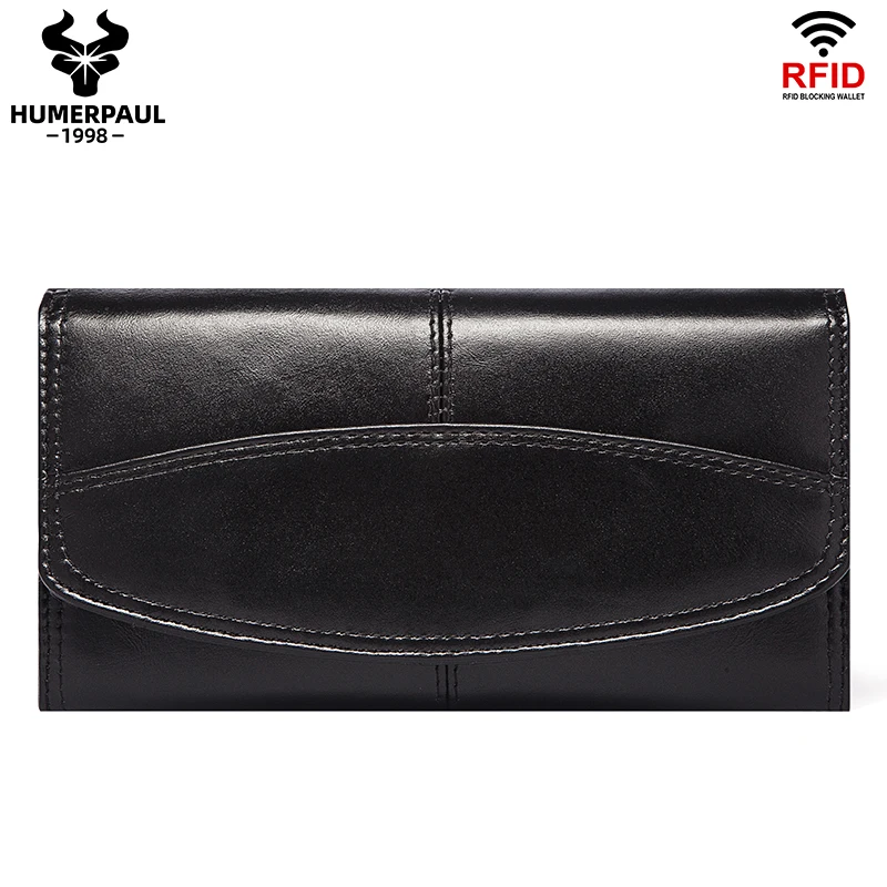CARTERA DE PIEL VACUNO DE CALIDAD PARA MUJER CON MONEDERO MEDIANA