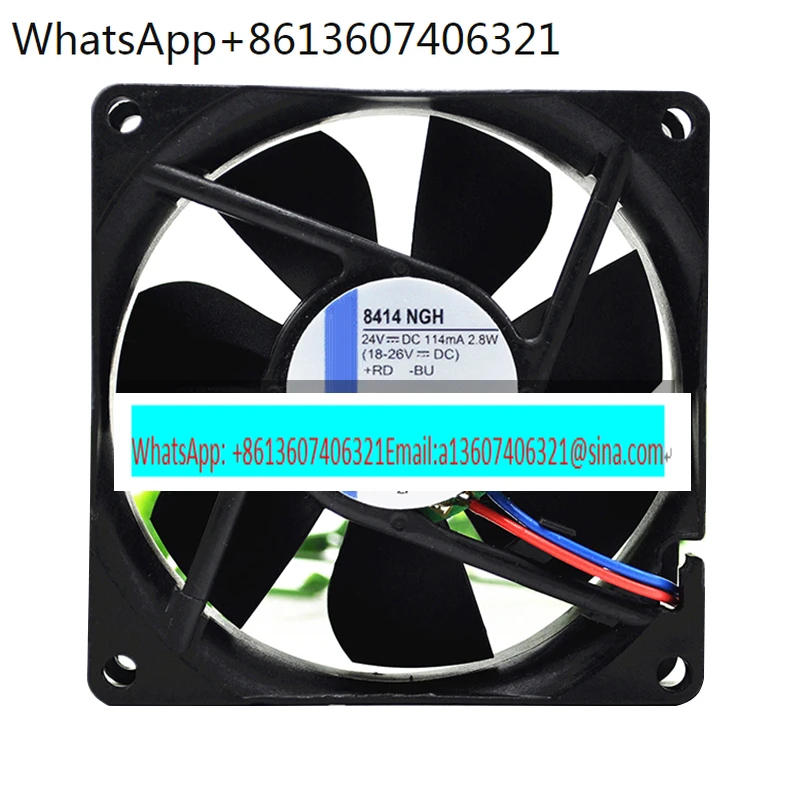 

BRAND NEW 8414NGH 8414 NGH 24VDC ORIGINAL COOLING FAN 8025 80*80*25MM
