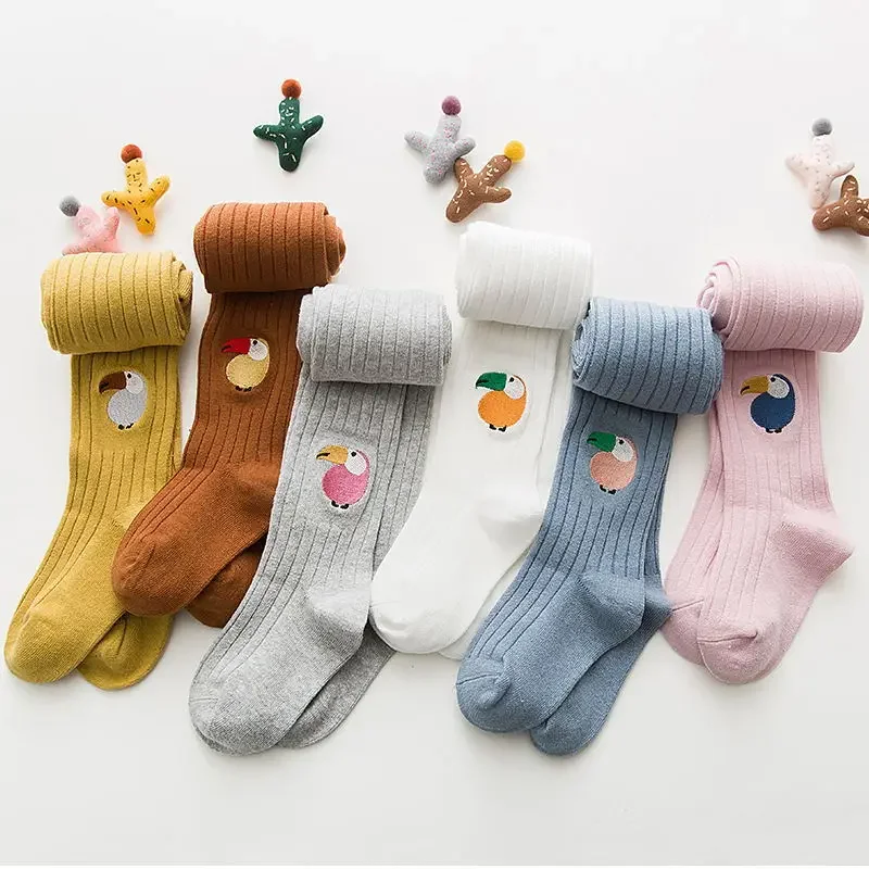 Kids Girl Cartoon Elastic Panty-hose Fashion Girls Tights Casual Warm Children Stockings Girl Clothes Pantyhose 2-10Y kids pantyhose,toddler tights