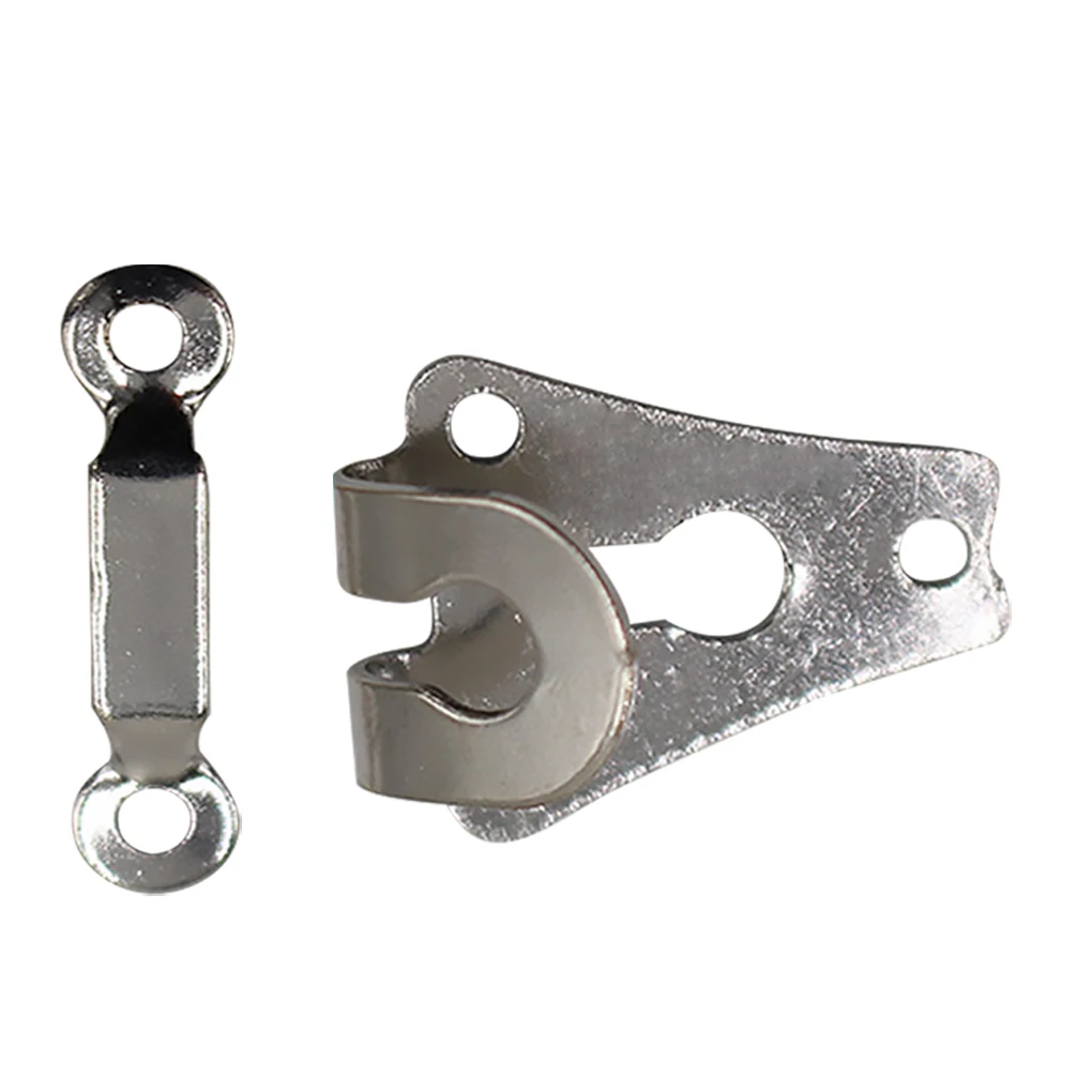 Garment Hooks 10 Pieces Metal Pants Hooks Portable Reusable Removable Anti-rust Electroplating Fasteners Dresses Skirts Repairing Tools