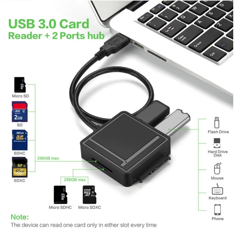 

Адаптер все в одном USB 3,0-SATA