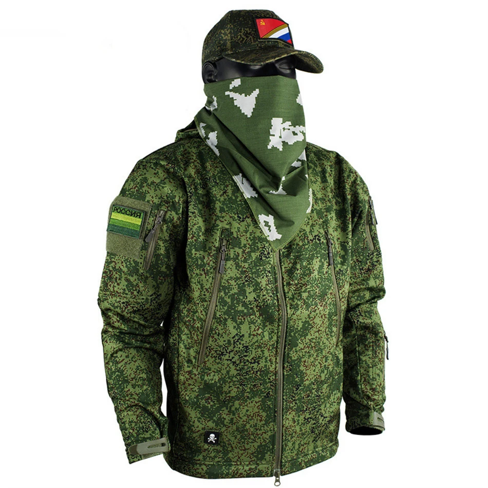 \"RUSSIAN MILITARY\" camo mesh parka ロシア軍 RUSSIAN MILITARY camo mesh parka ロシア軍