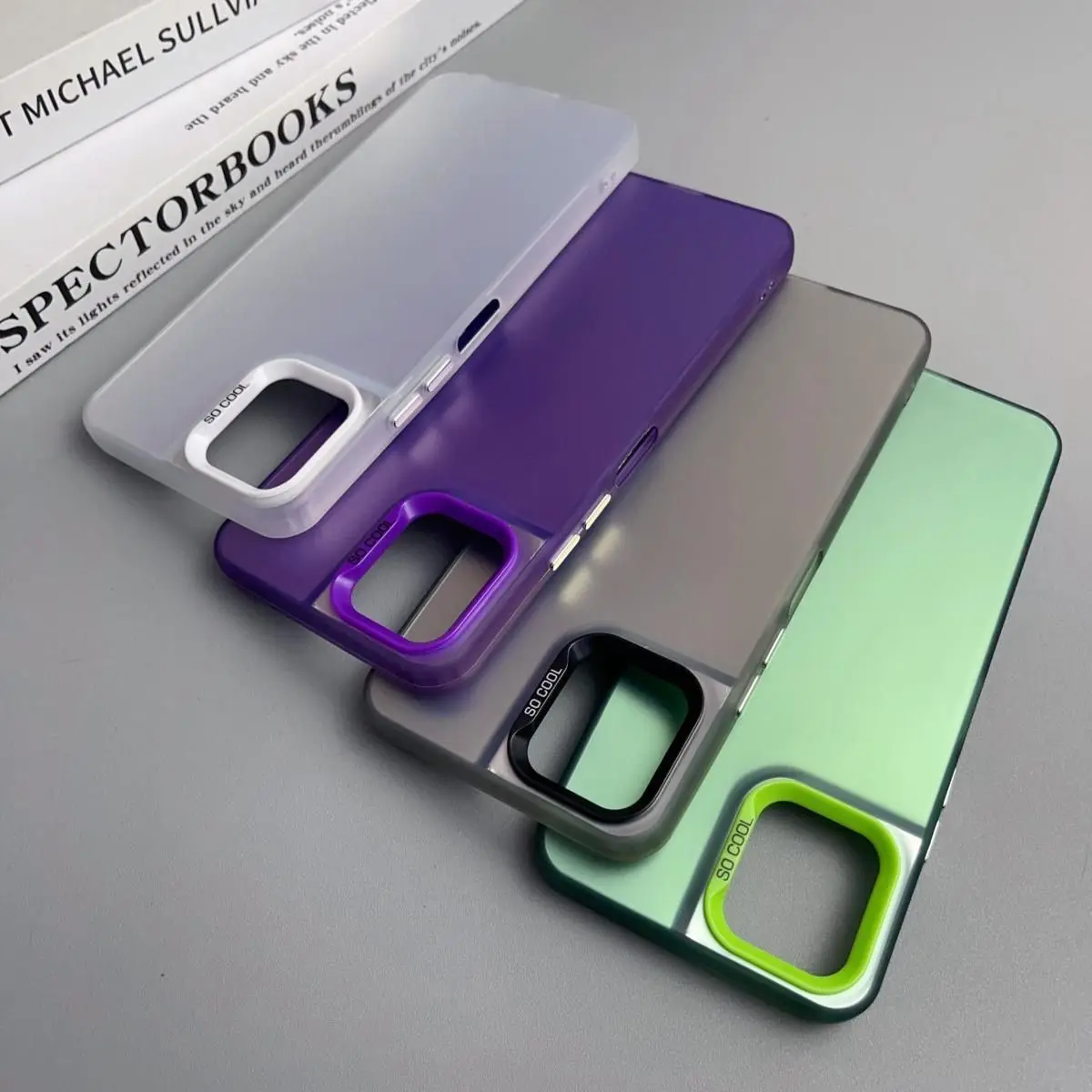 Premium Shockproof Phone Case - Anti-Fingerprint, Durable Protection Back Cover