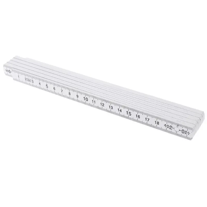 Folding Ruler Measuring Stick with Locking Joints - Woodworking Tool