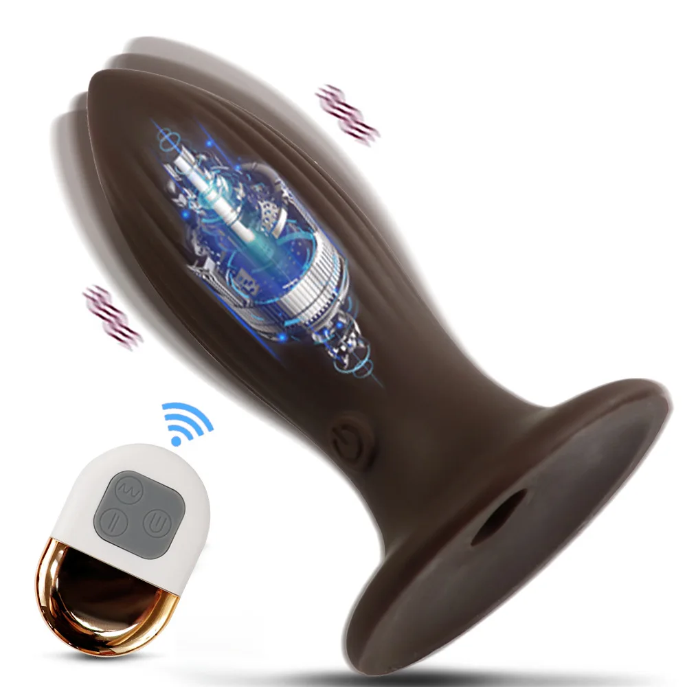 Vibromasseur anal pour femmes, masseur de prostate, télécommande sans fil, gode, vibromasseur anal_voghion.com