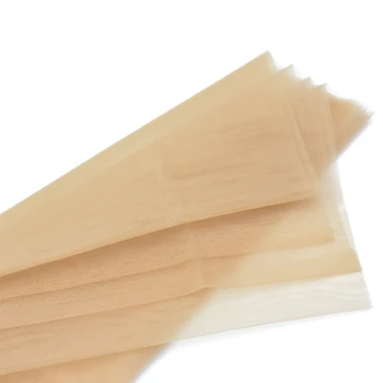 Maglia svizzero in pizzo da 1/4 yard per parrucche che realizzano chiusura frontale in pizzo parrucca superiore in pizzo materiale rete per tessitura cappuccio base per parrucca in pizzo