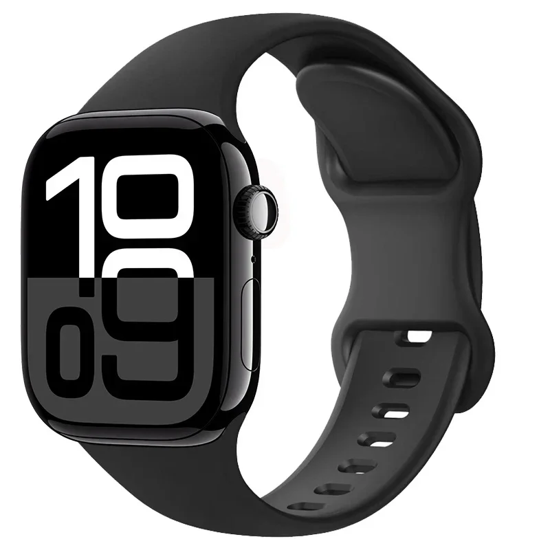 Premium Soft Silicone Watch Band - Elegant and Comfortable Replacement Strap