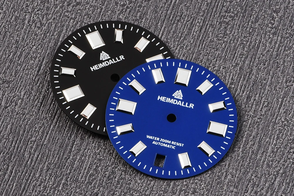 Heimdallr 29 mm Zifferblatt BGW-9 leuchtend für NH35A/36A Uhrwerk 3,0 Uhr Krone Zifferblatt passend für Taucheruhr – Detail 7