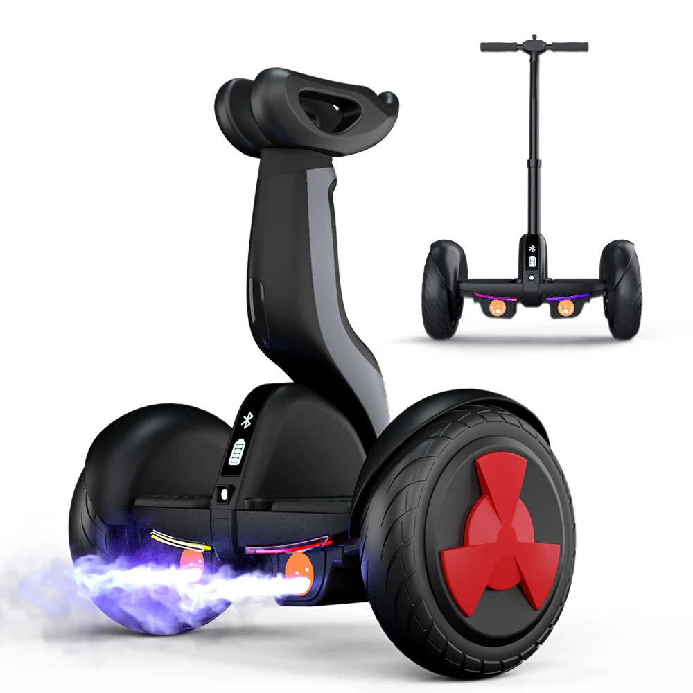 Mini pièce de scooter auto-sincintelligent, pneu solide, accessoire pour  monocycle Hoverboard, tout-terrain, 6.5 pouces